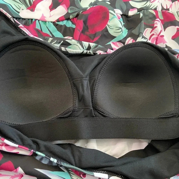 Fullfitall‎ Swimsuits Blouson top Size 14 NWT Side Tie - Picture 4 of 6